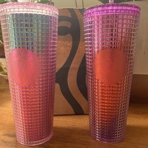 Starbucks summer Grid Cups